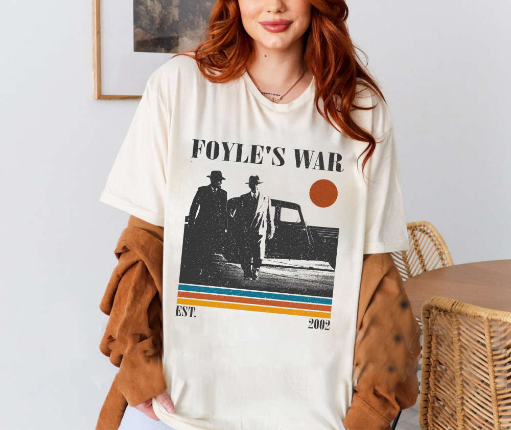 Foyle's War T-Shirt, Foyle's War Shirt, Foyle's War Sweatshirt, Unisex Shirt, Trendy Shirt, Retro Vintage, Vintage Shirt, Dad Gifts 287