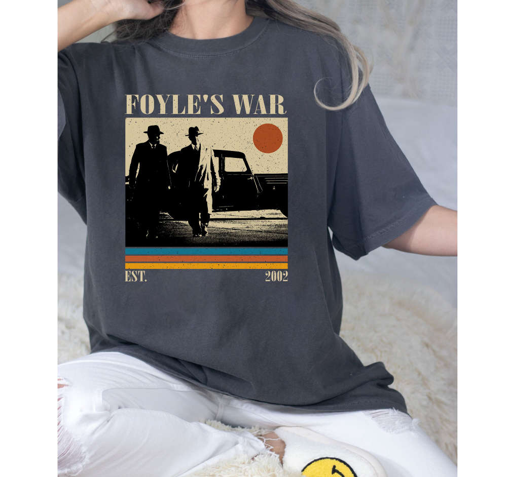 Foyle's War T-Shirt, Foyle's War Shirt, Foyle's War Sweatshirt, Unisex Shirt, Trendy Shirt, Retro Vintage, Vintage Shirt, Dad Gifts 289