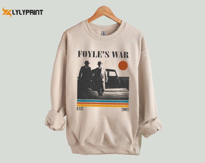 Foyle'S War T-Shirt, Foyle'S War Shirt, Foyle'S War Sweatshirt, Unisex Shirt, Trendy Shirt, Retro Vintage, Vintage Shirt, Dad Gifts 1