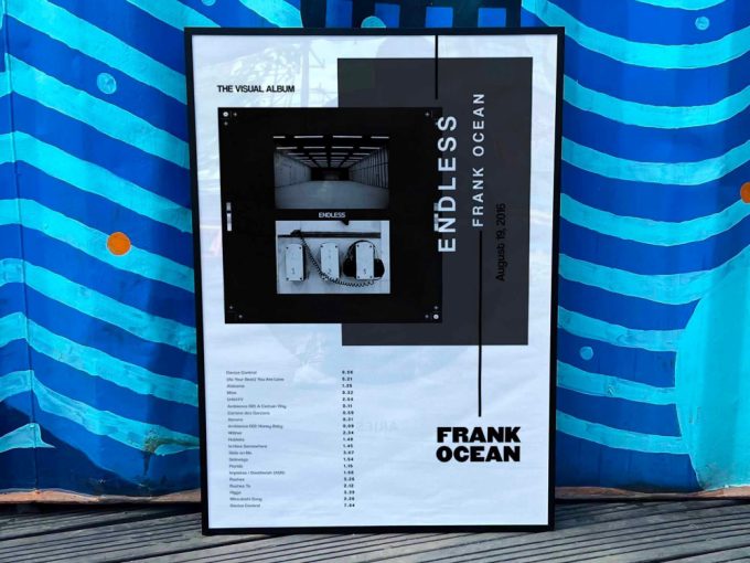 Frank Ocean &Quot;Endlesse&Quot; Album Cover Poster For Home Room Decor 2