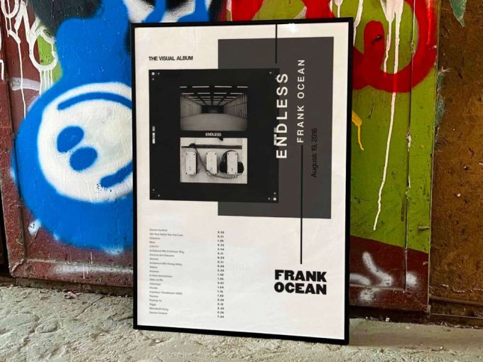 Frank Ocean &Quot;Endlesse&Quot; Album Cover Poster For Home Room Decor 7