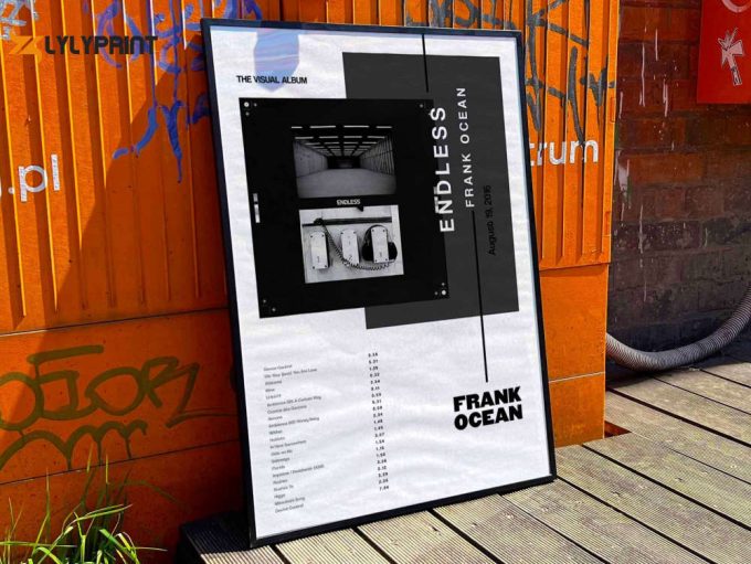 Frank Ocean &Amp;Quot;Endlesse&Amp;Quot; Album Cover Poster For Home Room Decor 1