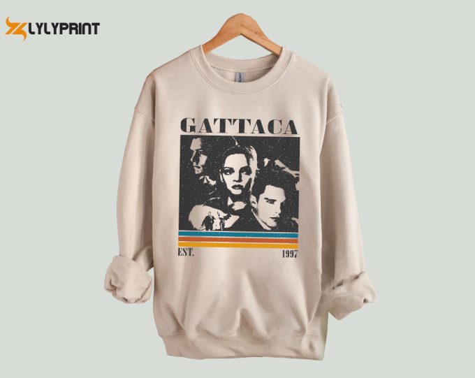 Gattaca T-Shirt, Gattaca Shirt, Gattaca Sweatshirt, Unisex Shirt, Trendy Shirt, Retro Vintage, Vintage Shirt, Dad Gifts 1