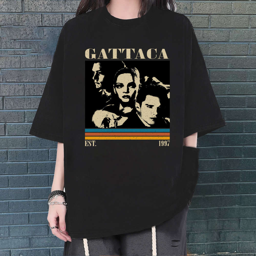 Gattaca T-Shirt, Gattaca Shirt, Gattaca Sweatshirt, Unisex Shirt, Trendy Shirt, Retro Vintage, Vintage Shirt, Dad Gifts 325