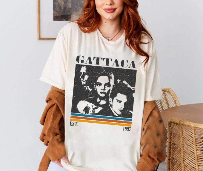 Gattaca T-Shirt, Gattaca Shirt, Gattaca Sweatshirt, Unisex Shirt, Trendy Shirt, Retro Vintage, Vintage Shirt, Dad Gifts 3