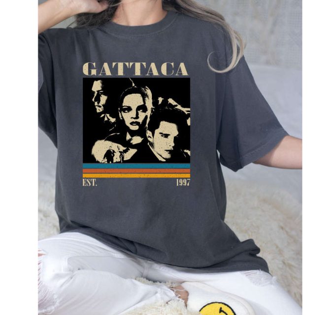 Gattaca T-Shirt, Gattaca Shirt, Gattaca Sweatshirt, Unisex Shirt, Trendy Shirt, Retro Vintage, Vintage Shirt, Dad Gifts 4