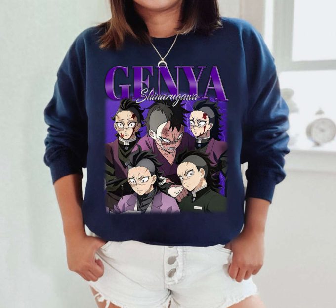 Genya Shinazugawa T-Shirt, Genya Shinazugawa Tees, Genya Shinazugawa Sweatshirt, Hip Hop Graphic, Trendy T-Shirt, Unisex Shirt, Retro Shirt 5