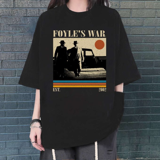 Get Stylish Foyle S War T-Shirt: Trendy Retro Vintage Unisex Shirt Perfect Dad Gift 2