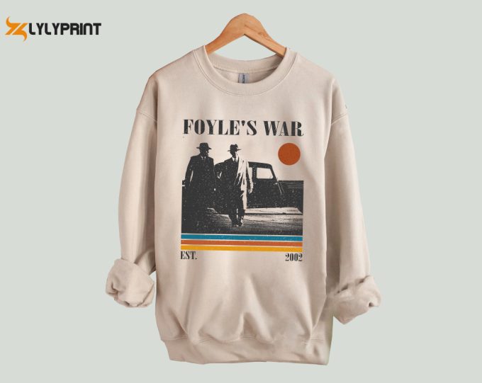 Get Stylish Foyle S War T-Shirt: Trendy Retro Vintage Unisex Shirt Perfect Dad Gift 1