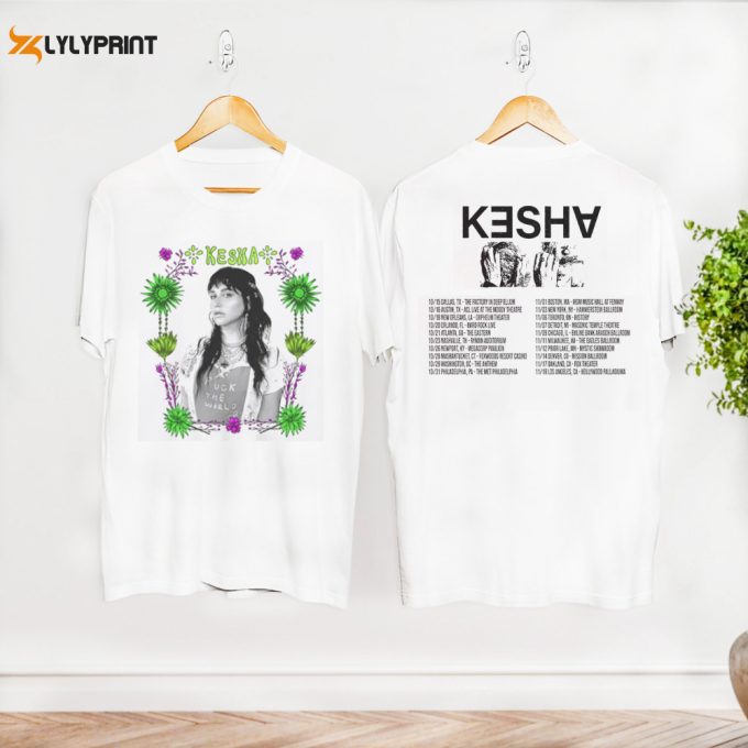 Graphic Kesha Shirt, Kesha The Gag Order Tour 2024 Shirt, Kesha Concert Merch, Kesha Fan Gift Shirt, Kesha 90S Vintage Shirt, Tour 2024 Tee 1