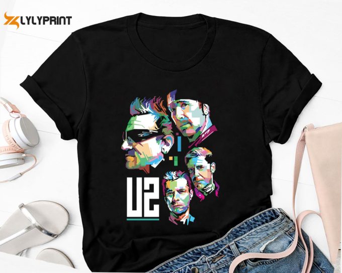 Graphic U2 Band Shirt, Achtung Baby U2 T-Shirt, Classic Rock U2 Band 2024 Tour Shirt, U2 Band Fan Lovers Shirt, U2 The Joshua Tree Shirt 1