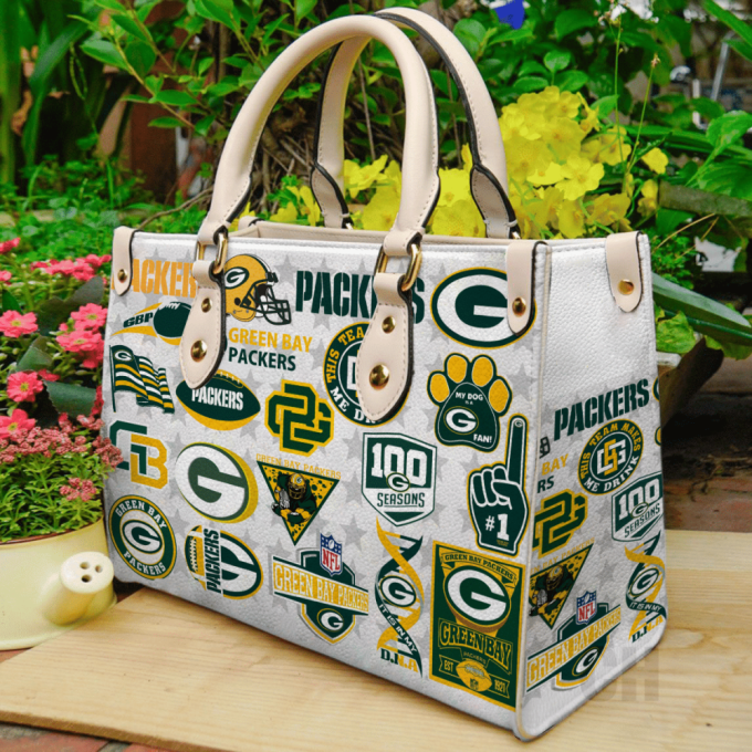 Stylish Green Bay Packers Kai Leather Hand Bag Gift For Women'S Day - Perfect Women S Day Gift 2
