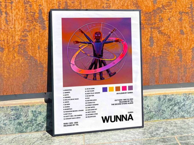 Gunna &Quot;Wunna&Quot; Album Cover Poster For Home Room Decor #2 2