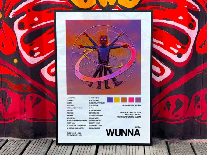 Gunna &Quot;Wunna&Quot; Album Cover Poster For Home Room Decor #2 3