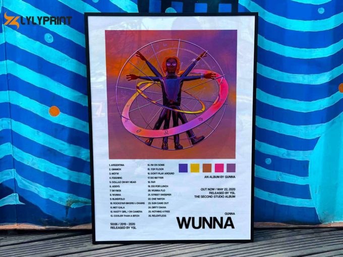 Gunna &Amp;Quot;Wunna&Amp;Quot; Album Cover Poster For Home Room Decor #2 1