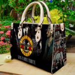 Guns N Roses 2 Leather Hand Bag Gift for Women’s Day for Women s Day – Stylish Gift G95