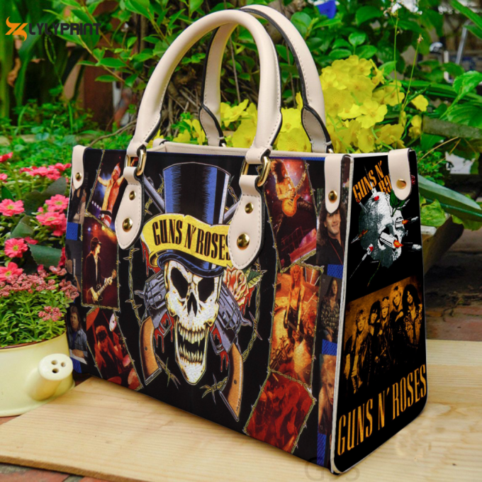 Guns N’ Roses Leather Hand Bag Gift For Women'S Day: Women S Day Gift G95 - Stylish &Amp;Amp; Timeless 1