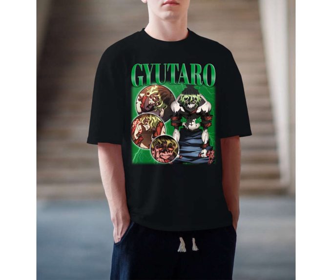 Gyutaro T-Shirt, Gyutaro Tees, Gyutaro Sweatshirt, Hip Hop Graphic, Trendy T-Shirt, Unisex Shirt, Retro Shirt 4