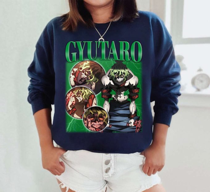 Gyutaro T-Shirt, Gyutaro Tees, Gyutaro Sweatshirt, Hip Hop Graphic, Trendy T-Shirt, Unisex Shirt, Retro Shirt 5