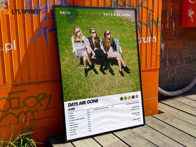 Haim &Amp;Quot;Days Are Gone&Amp;Quot; Album Cover Poster For Home Room Decor #6 1