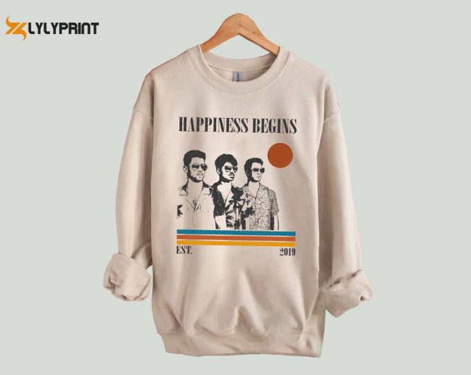 Happiness Begins Music, Jonas Brothers Shirt, Happiness Begins Shirt, Happiness Begins Tee, Music Shirt, Composer Music Shirt 1