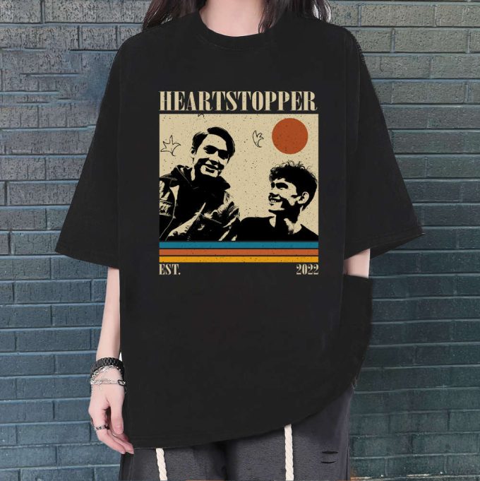 Heartstopper T-Shirt, Heartstopper Shirt, Heartstopper Sweatshirt, Unisex Shirt, Trendy Shirt, Retro Vintage, Vintage Shirt, Dad Gifts 2