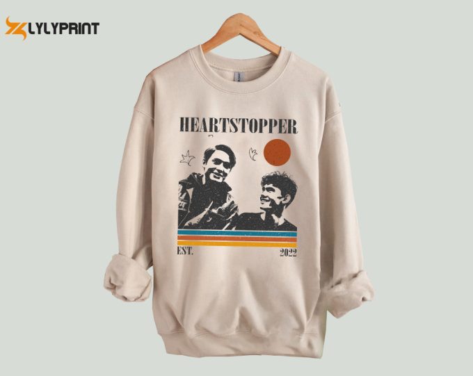 Heartstopper T-Shirt, Heartstopper Shirt, Heartstopper Sweatshirt, Unisex Shirt, Trendy Shirt, Retro Vintage, Vintage Shirt, Dad Gifts 1