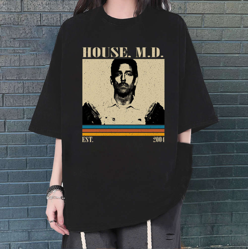House M D T-Shirt, House M D Shirt, House M D Sweatshirt, Unisex Shirt, Trendy Shirt, Retro Vintage, Vintage Shirt, Dad Gifts 145