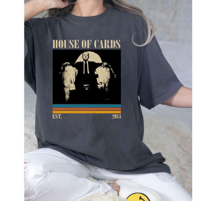House Of Cards T-Shirt, House Of Cards Shirt, House Of Cards Sweatshirt, Unisex Shirt, Trendy Shirt, Retro Vintage, Vintage Shirt, Dad Gifts 4