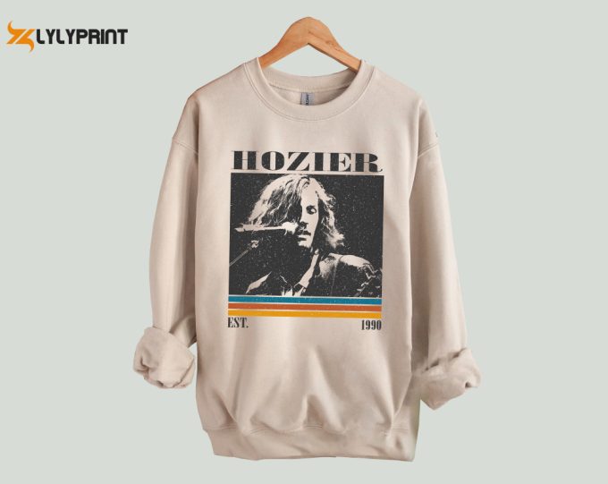 Hozier Shirt, Hozier Hoodie, Hozier Sweatshirt, Hozier Music Shirt, Music Vintage, Gifts For Him, Vintage Shirt, Gifts For Fans 1