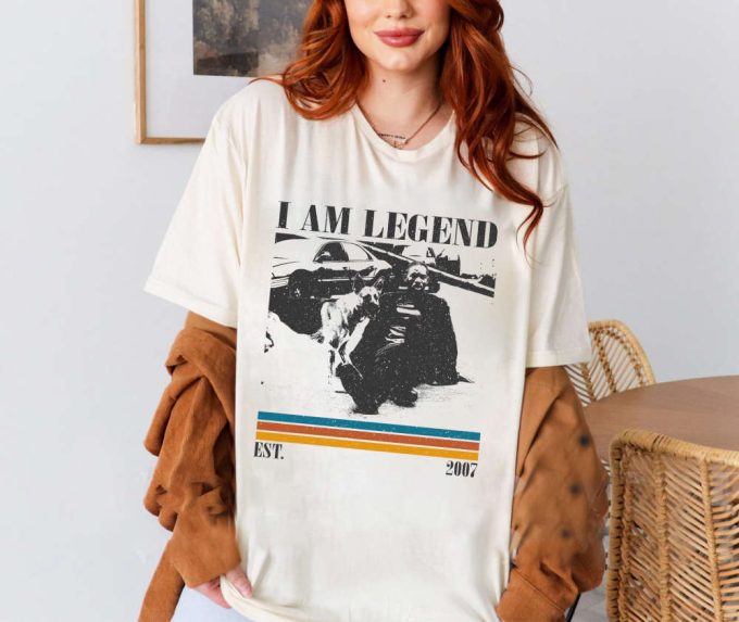 I Am Legend Shirt, I Am Legend Hoodie, I Am Legend Sweatshirt, I Am Legend Vintage, Retro Vintage, Unisex Shirt, Gift For Him, Vintage Shirt 3