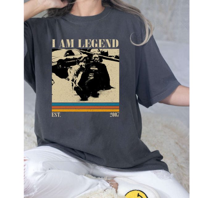 I Am Legend Shirt, I Am Legend Hoodie, I Am Legend Sweatshirt, I Am Legend Vintage, Retro Vintage, Unisex Shirt, Gift For Him, Vintage Shirt 4