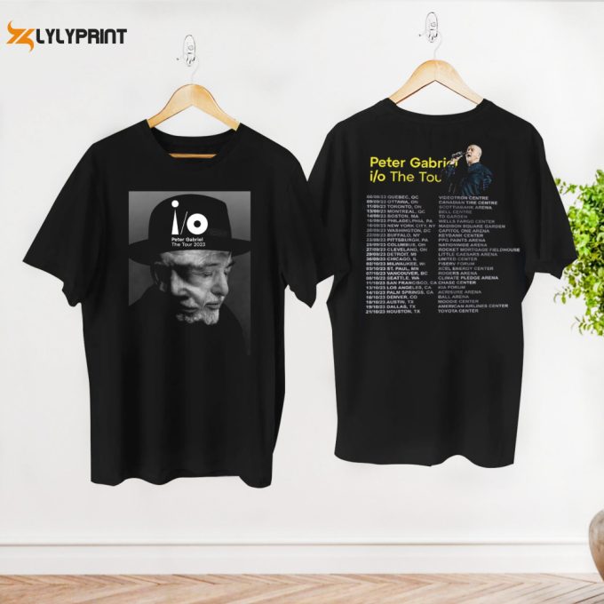 I/O The Tour 2024 Peter Gabriel T-Shirt, Peter Gabriel Merch, Peter Gabriel Fan Gift Shirt, Vintage Peter Gabriel Shirt, Peter Gabriel Shirt 1