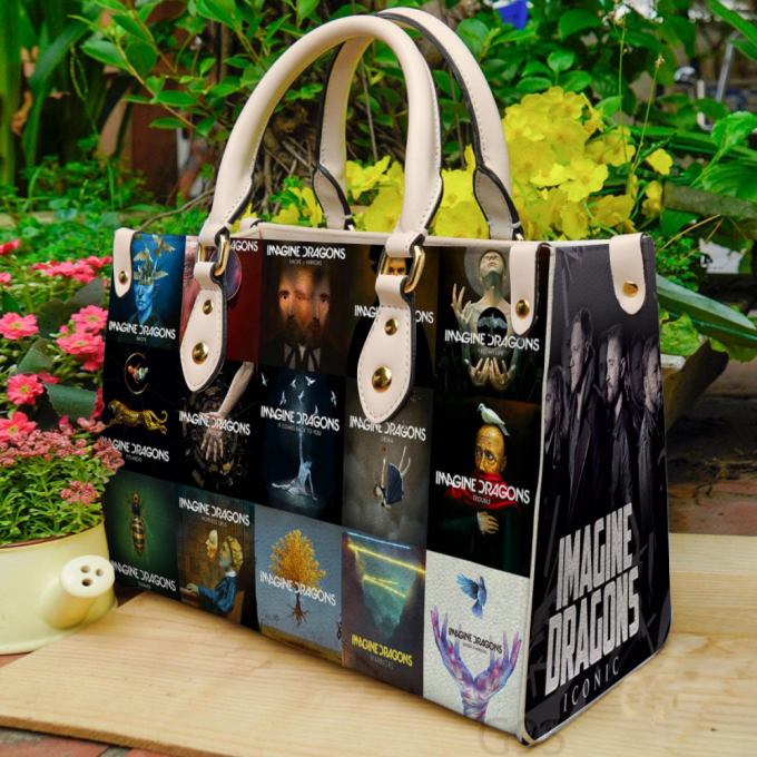Stylish Imagine Dragons Leather Hand Bag Gift For Women'S Day Gift For Women S Day - G95 2