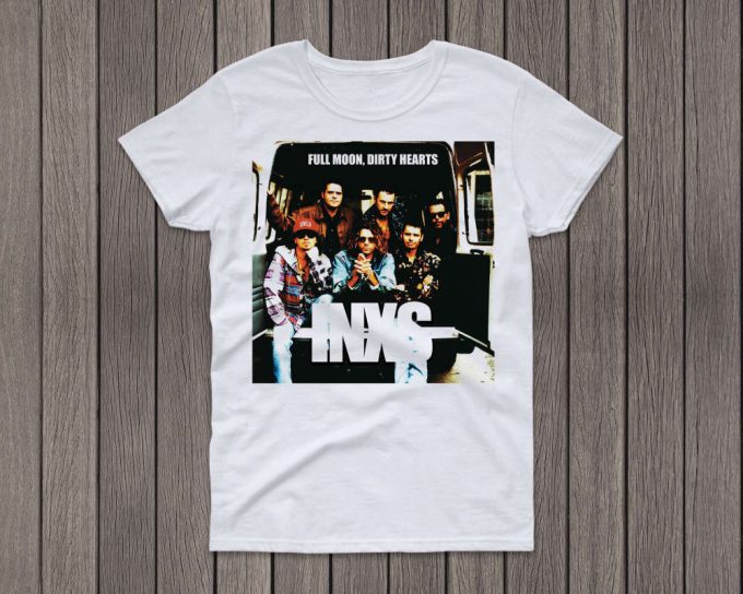 Inxs Concert Tour Tshirt Michael Hutchence Heavy Cotton, Inxs Graphic T-Shirt, Music Shirt, Kick Tour Shirt, Tour Gift, Inxs Un,Sex Shirt 2