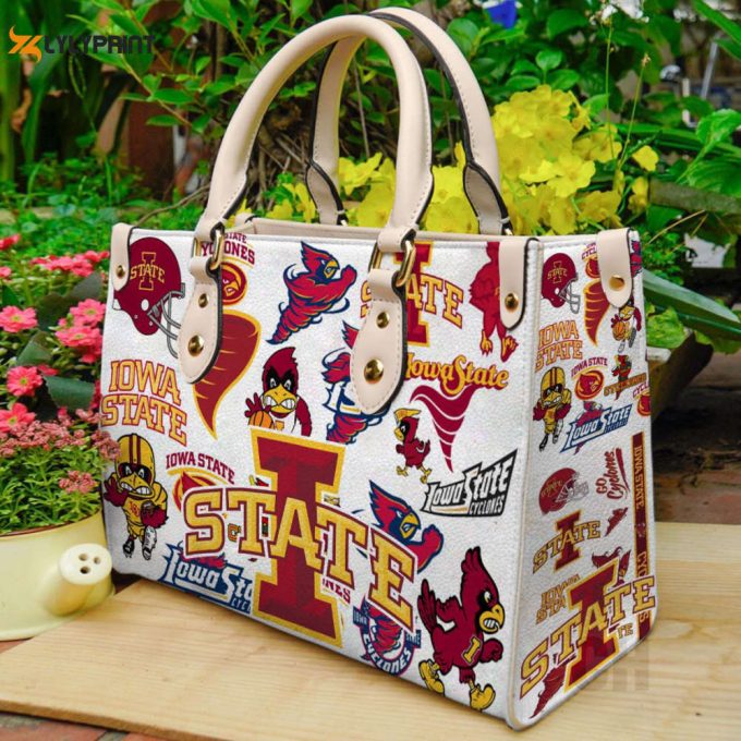 Iowa State Cyclone Leather Handbag 1 1