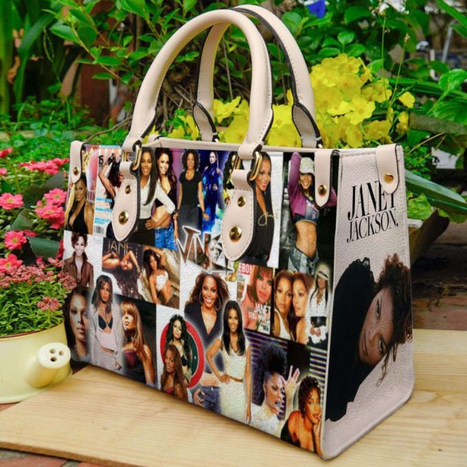 Janet Jackson 5Leather Handbag 2 2