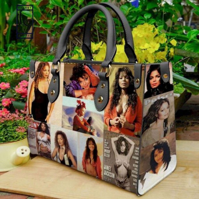 Janet Jackson Leather Handbag 2 2