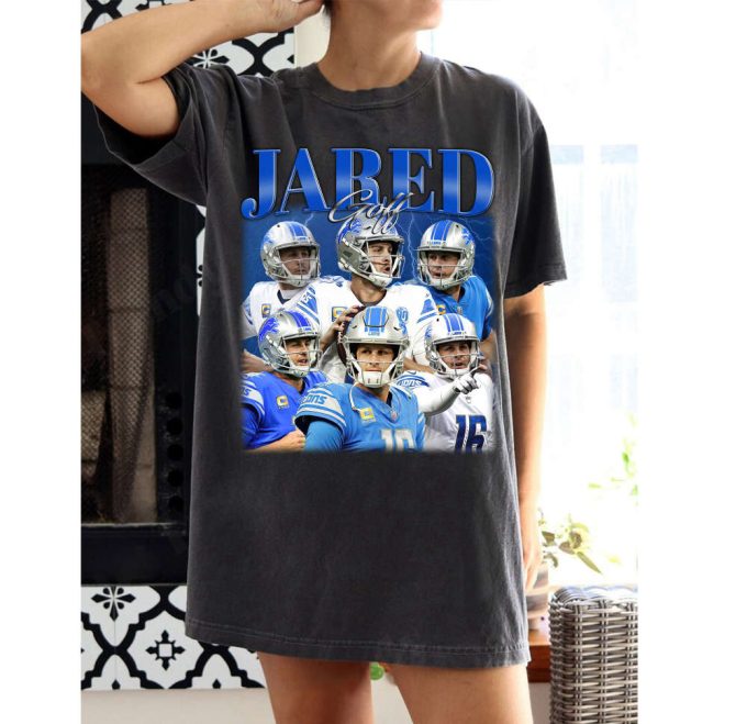 Jared Goff T-Shirt: Perfect Christmas Gift For Football Lovers! Shop Now For Jared Goff Shirt Tees And Sweater 2