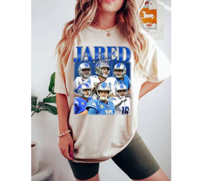 Jared Goff T-Shirt: Perfect Christmas Gift For Football Lovers! Shop Now For Jared Goff Shirt Tees And Sweater 3
