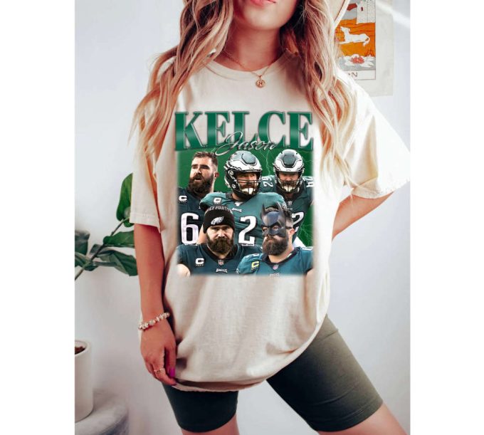 Jason Kelce T-Shirt: Perfect Football Fan Gift For Christmas - Stylish Shirt Tees &Amp; Sweater 3