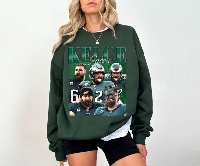 Jason Kelce T-Shirt: Perfect Football Fan Gift For Christmas - Stylish Shirt Tees &Amp; Sweater 4