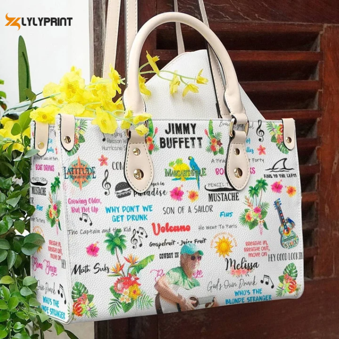 Get The Perfect Jimmy Buffett Leather Hand Bag Gift For Women'S Day Gift For Women S Day - G95 1
