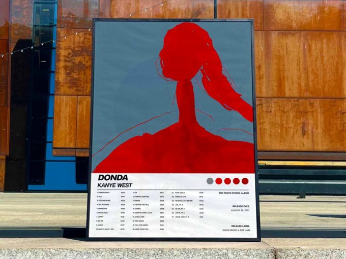 Kanye West &Quot;Donda&Quot; Album Cover Poster For Home Room Decor 3