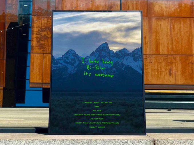 Kanye West &Quot;Ye&Quot; Album Cover Poster For Home Room Decor 2