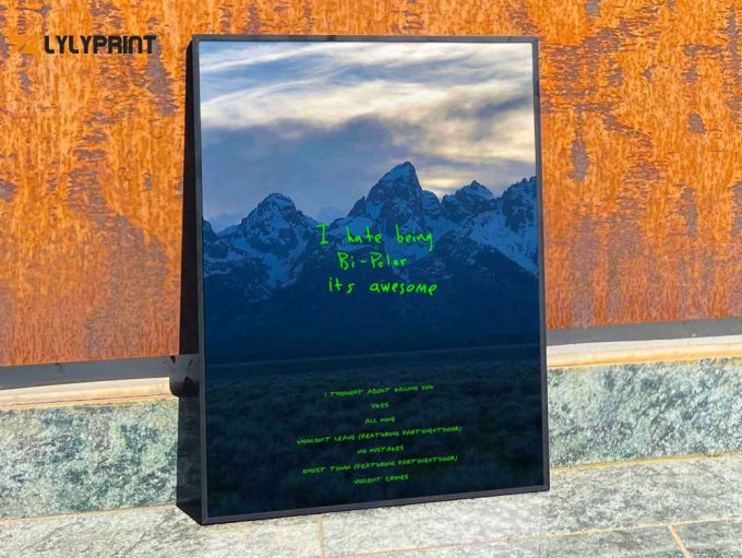 Kanye West &Amp;Quot;Ye&Amp;Quot; Album Cover Poster For Home Room Decor 1