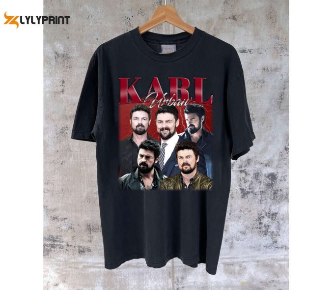 Shop Karl Urban T-Shirt Collection: Casual &Amp;Amp; College Unisex Tees &Amp;Amp; Sweater 1