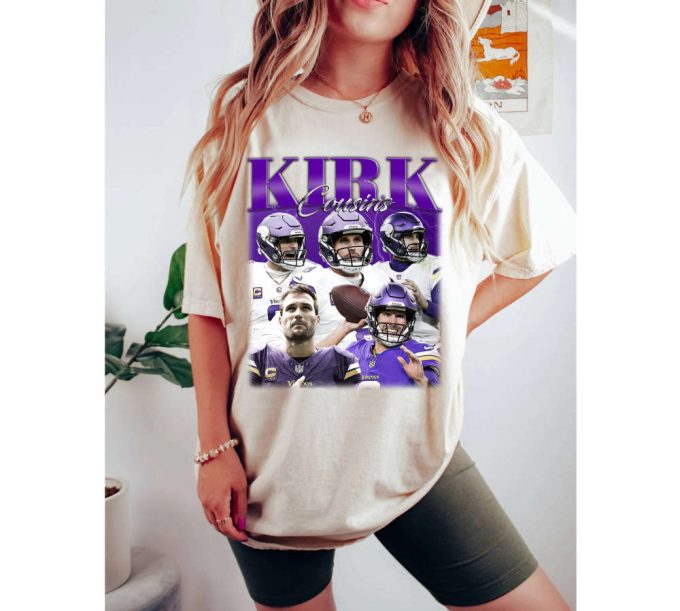 Kirk Cousins T-Shirt - Perfect Christmas Gift For Football Fans College Tee &Amp; Sweater 3