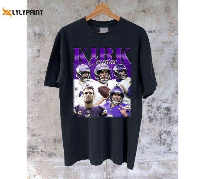 Kirk Cousins T-Shirt - Perfect Christmas Gift For Football Fans College Tee &Amp;Amp; Sweater 1