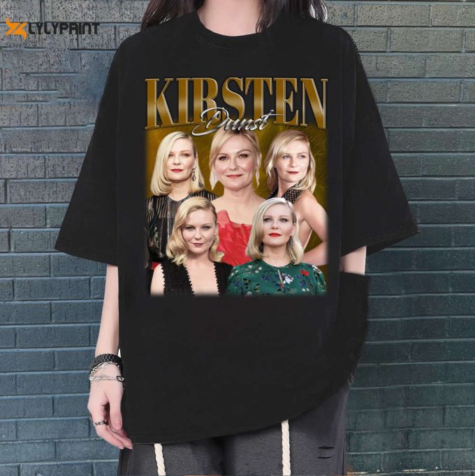 Kirsten Dunst T-Shirt, Kirsten Dunst Shirt, Kirsten Dunst Sweatshirt, Hip Hop Graphic, Unisex Shirt, Bootleg Retro 90'S Fans Gift 1